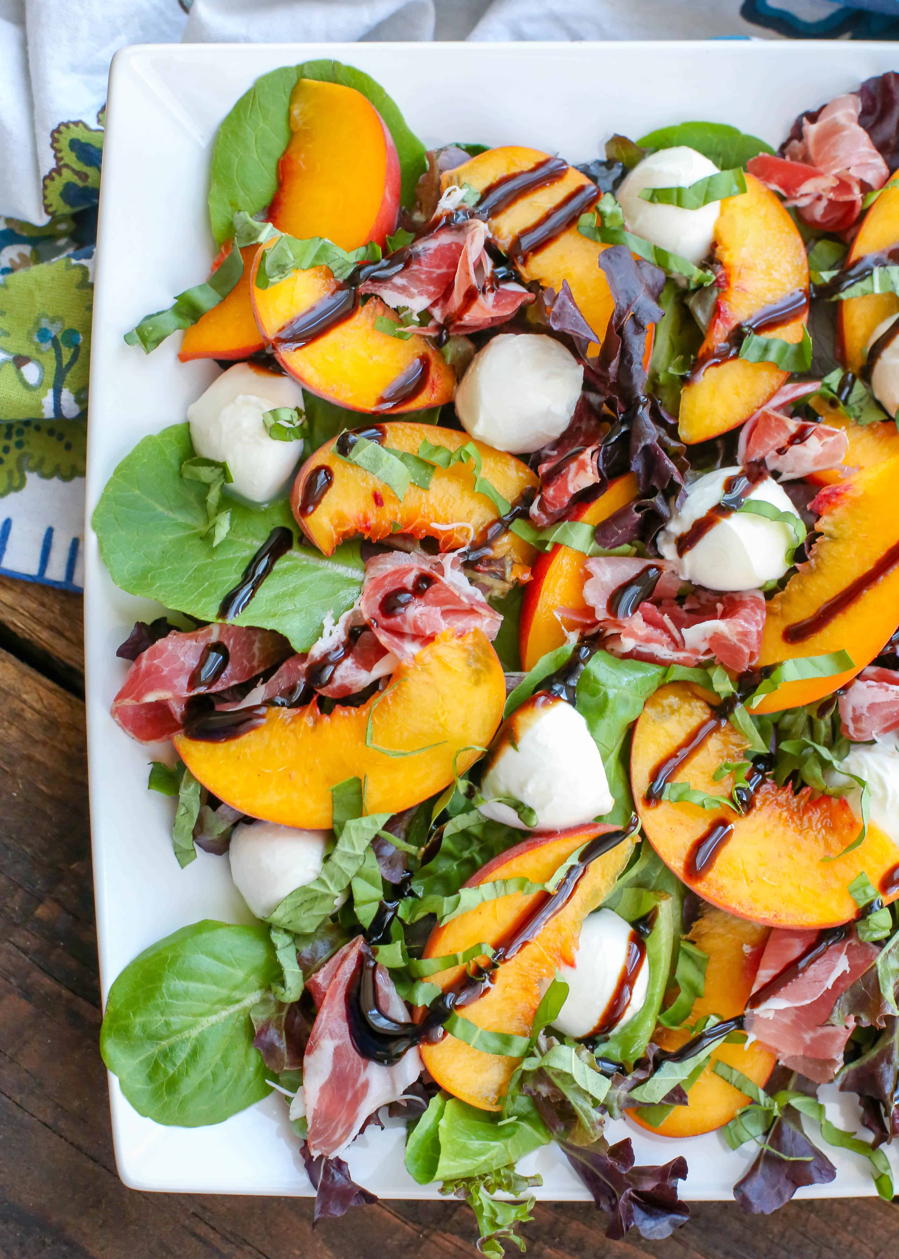 No-Cook Peach Caprese Salad: Simple, Fresh & Ready in Minutes